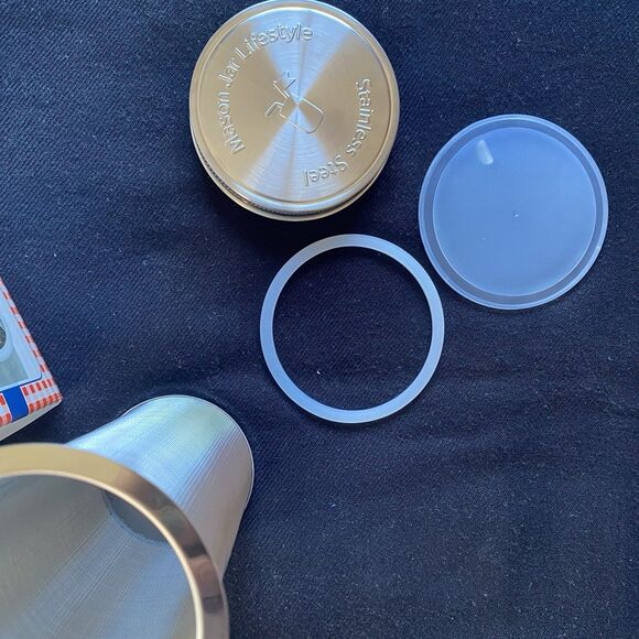 Cold Brew Coffee Maker for Mason Jars - Stainless Steel Iced Coffee. USA. - Picture 9 of 11